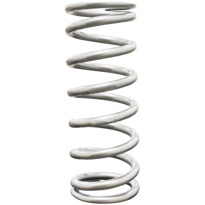 QA1 2-1/2in ID High Travel Spring – 9in Length x 450lbs/in – Silver Powder Coated
