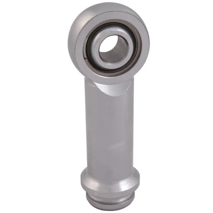 QA1 2in Extended Length Eyelet w/Bearing – 9/16-18 Thread – Chrome Plated