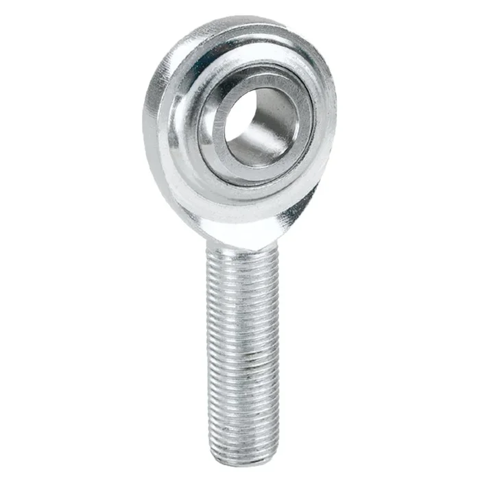QA1 G Series 2-Pc Rod End – Male/Left Hand – .75in Bore x 3/4-16 – Stainless Steel w/PTFE