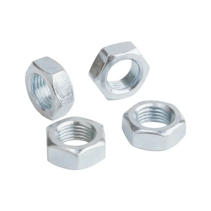 QA1 Metric Jam Nut – M20-1.5 Right Hand – 30mm Hex 10mm Wide – Steel