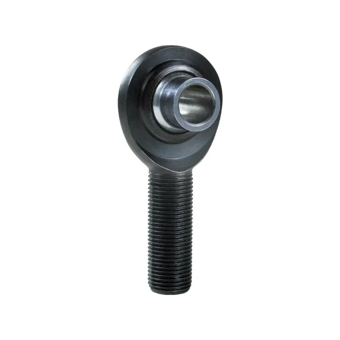QA1 PCY Series 2-Pc Rod End – Male/Left Hand – .75in Bore x 3/4-16 – Hi-Misalign – Steel w/PTFE
