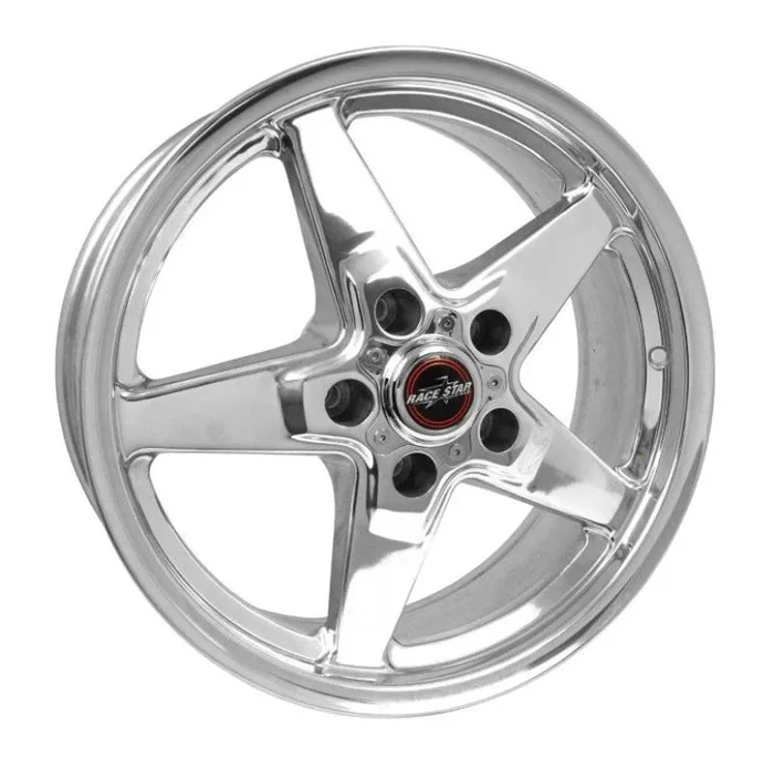 Race Star 92 Drag Star 17×7.00 5×4.75bc 4.25bs Direct Drill Polished Wheel