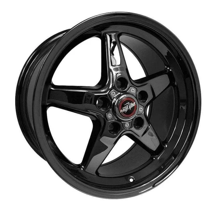 Race Star 92 Drag Star 17×7.00 5×5.50bc 4.25bs ET6 Direct Drill Black Wheel25.9 lb