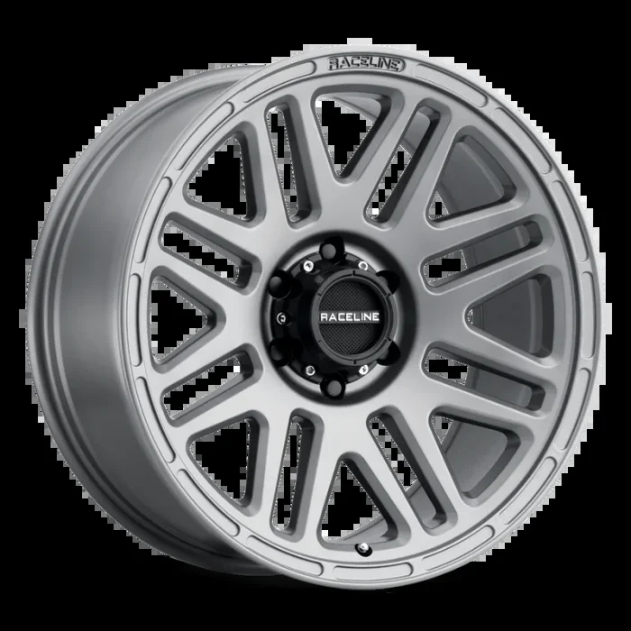 Raceline 944GS Outlander 18x9in / 8×165.1 BP / 12mm Offset / 125.2mm Bore – Greystone Wheel