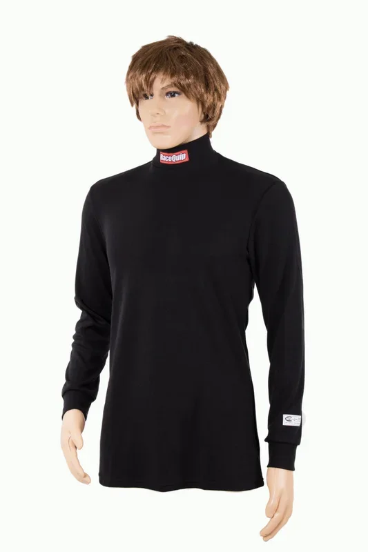 RaceQuip Black SFI 3.3 Fr Underwear Top – 4XL