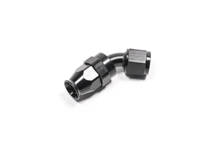 Radium Engineering -8AN 45 Degree PTFE Hose End – Black