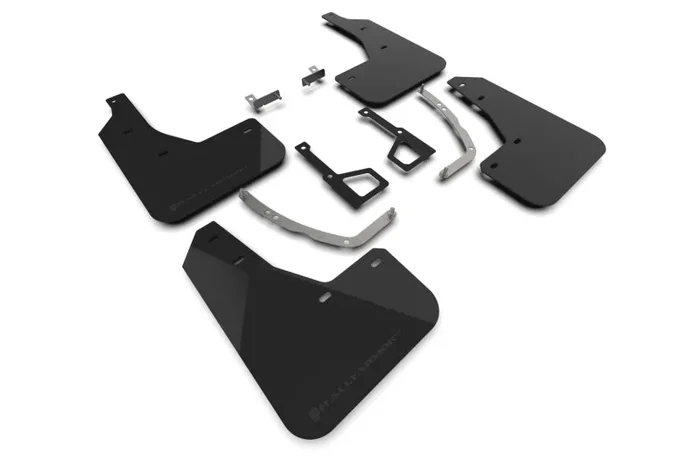 Rally Armor 2025 Hyundai Ioniq 5 XRT Black Mud Flap Black Logo