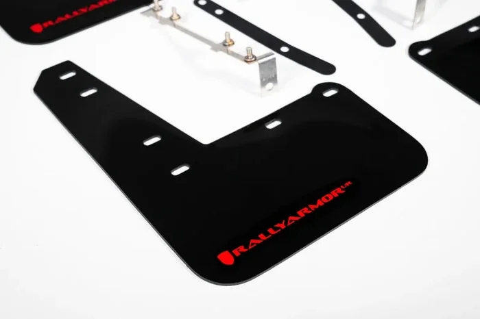 Rally Armor Black UR Mud Flap w/ Red Logo for 23-25 GR Corolla MF89-UR-BLK-RD