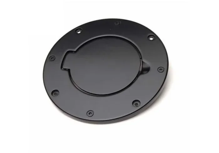 Rampage 1997-2006 Jeep Wrangler(TJ) Billet Style Gas Cover – Black