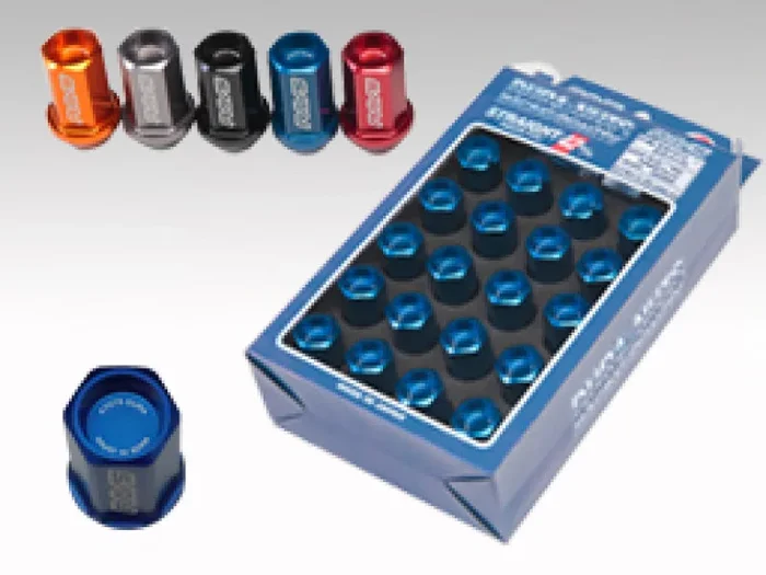 Rays Dura-Nut L42 Straight Type 12X1.50 Lug Nut Set 16 Lug 4 Lock Set – Red