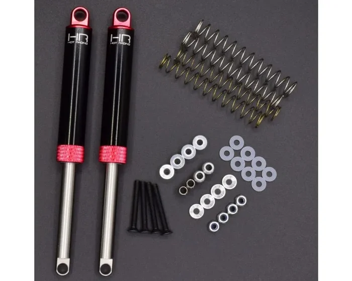 Red Internal Spring Air Shocks 120mm