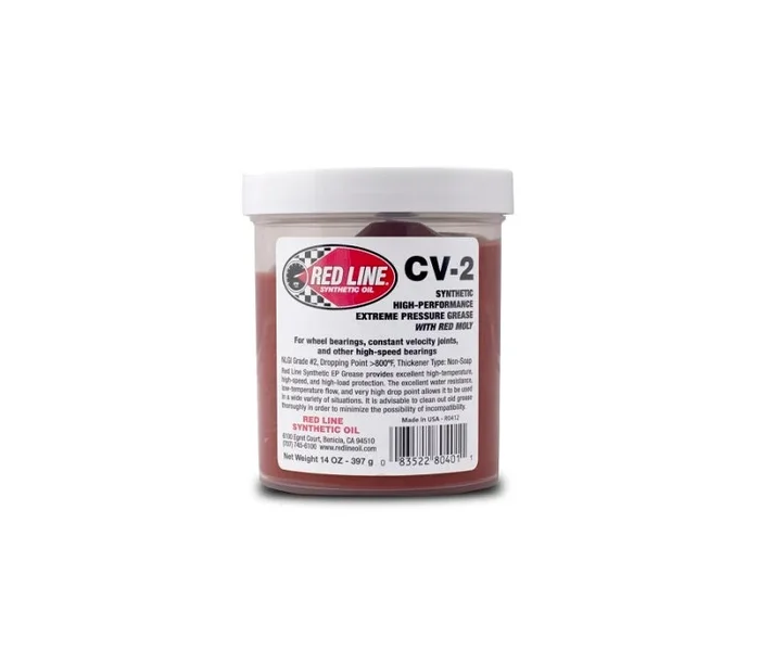 Red Line CV-2 Grease w/Moly – 14oz. Jar4.5 lb