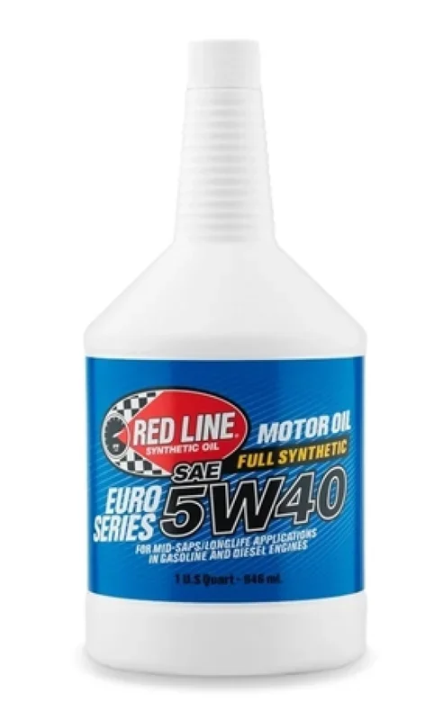 Red Line Euro-Series 5W40 Motor Oil – Quart