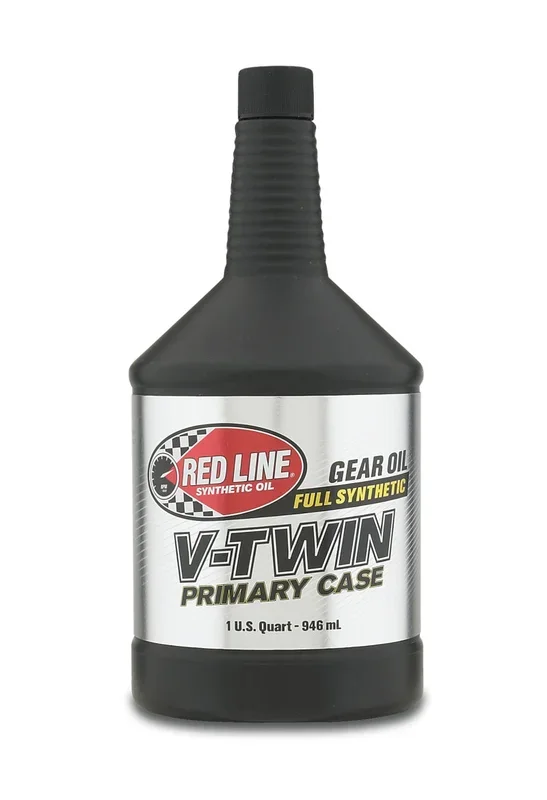 Red Line V-Twin Motorcycle Primary Oil – Quart Case of 12 42904