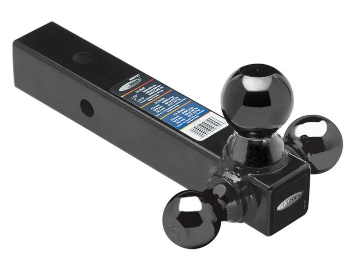 Reese Tri-Ball Ball Mount 2in Sq. Solid Shank w/Black