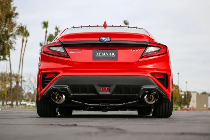 REMARK 2022+ Subaru WRX VB Catback Exhaust – Dual R1 Spec Stainless (Non-Resonated)