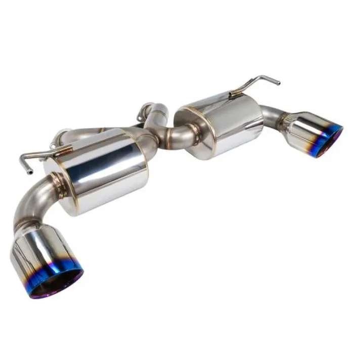 Remark Nissan 370Z (Z34) V2 Axle Back Exhaust w/ Burnt Stainless Steel Double Wall Tip30.8 lb