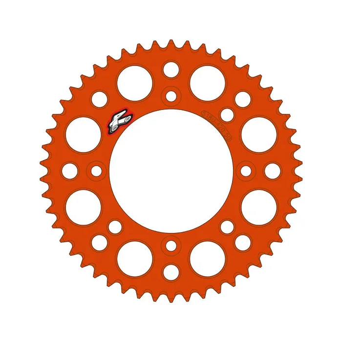 Renthal 2025 KTM 65 Rear Chain Wheel – Orange 420-48GP Teeth