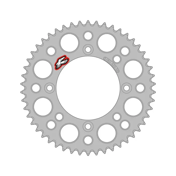 Renthal 2025 KTM 65 Rear Chain Wheel – Silver 420-48GP Teeth