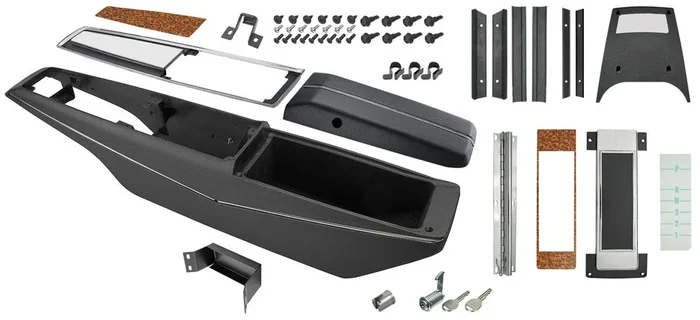Restoparts Console Kit, 1970 Monte Carlo, Turbo Hydramatic – Assembled – Kit