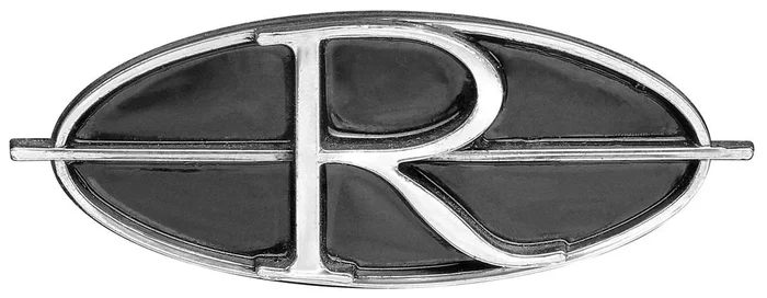 Restoparts Emblem, Tail Light Lens, 1964 Riviera