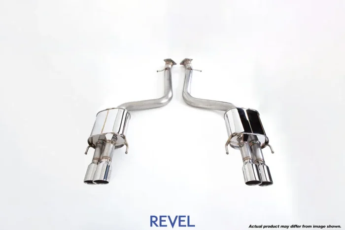 Revel Medallion Touring-S Catback Exhaust – Dual Muffler / Quad Tip / Rear Section 16-17 Lexus GS F