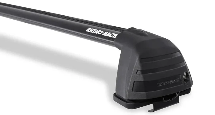 Rhino-Rack 03-10 BMW 5 Series E60 Sedan Vortex ROC25 Flush 2 Bar Roof Rack – Black