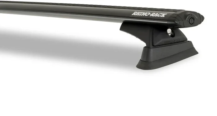 Rhino-Rack 05-16 Land Rover LR3 & LR4 4 Door SUV Vortex RCL 2 Bar Roof Rack – Black