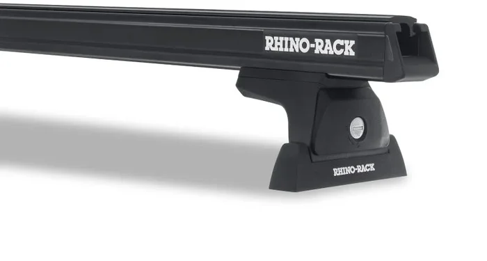 Rhino-Rack Heavy Duty 65in 2 Bar Roof Rack (No Tracks) – Black15.7 lb