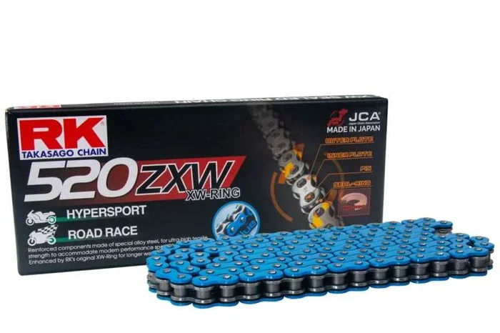 RK Chain BB520ZXW-100L XW-Ring – Blue