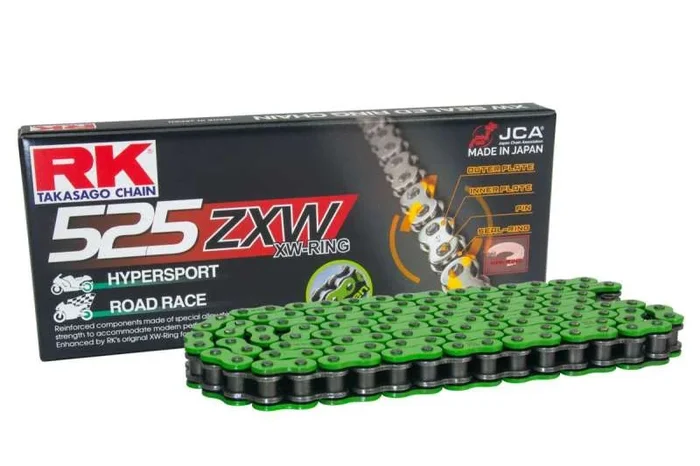 RK Chain MM525ZXW-170L XW-Ring – Green
