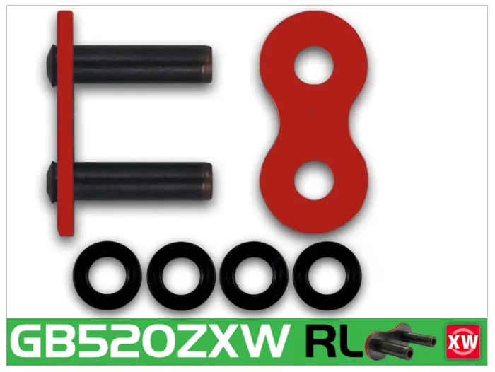 RK Chain RR520ZXW-RIVET – Red