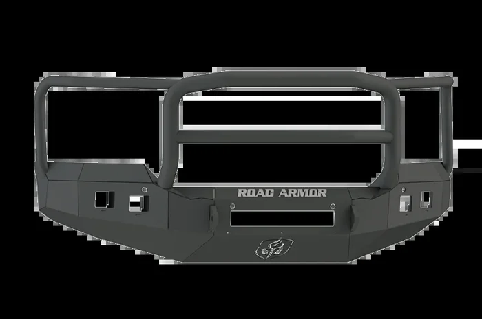 Road Armor 15-19 GMC 2500 Stealth Front Bumper w/Lonestar Guard – Tex Blk
