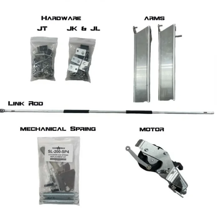 Rock Slide Rebuild Kit for Gen2 Step Sliders – JL 4DR DRVR