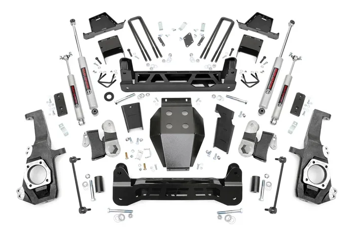 Rough Country 20- GM P/U 2500HD 7in Suspension Lift Kit