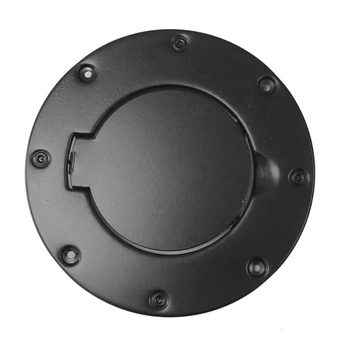 Rugged Ridge 97-06 Jeep Wrangler TJ Black Non-Locking Gas Cap Door0.9 lb