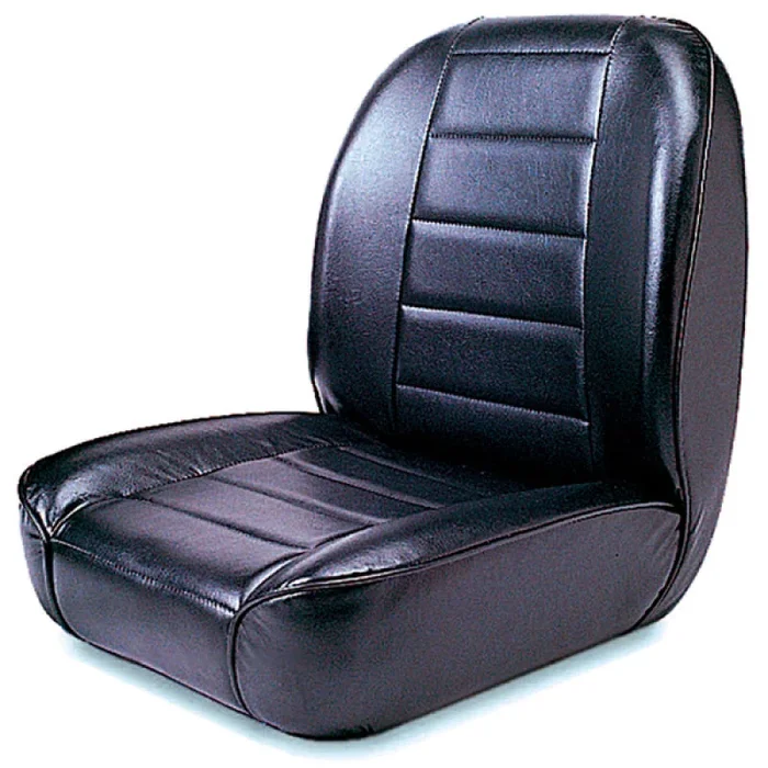 Rugged Ridge Low-Back Front Seat Non-Recline Black 55-86 CJ31.0 lb