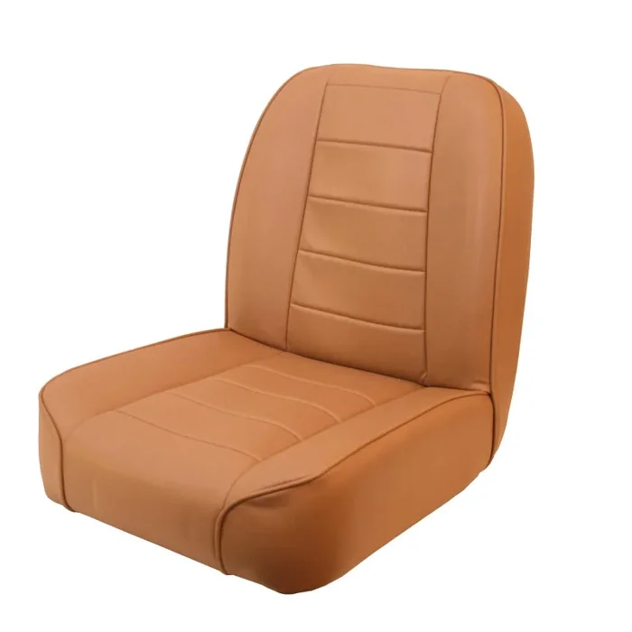 Rugged Ridge Low-Back Front Seat Non-Recline Tan 55-86 CJ25.0 lb