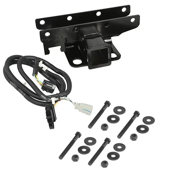 Rugged Ridge Receiver Hitch Kit w/Wir ing Harness 07-18 Jeep