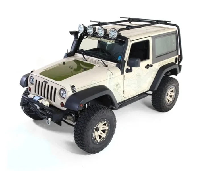 Rugged Ridge Roof Rack 07-18 Jeep 2-Door Jeep Wrangler90.0 lb