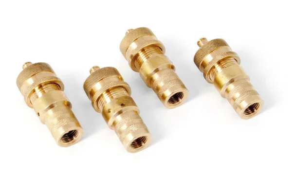 Rugged Ridge Tire Deflator Kit Brass