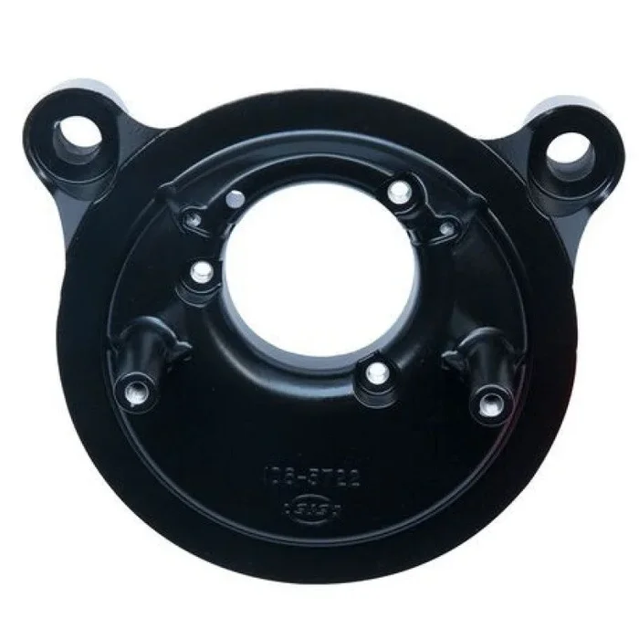 S&S Cycle 1993+ Stock CV Carburetor Air Cleaner Backplate – Black
