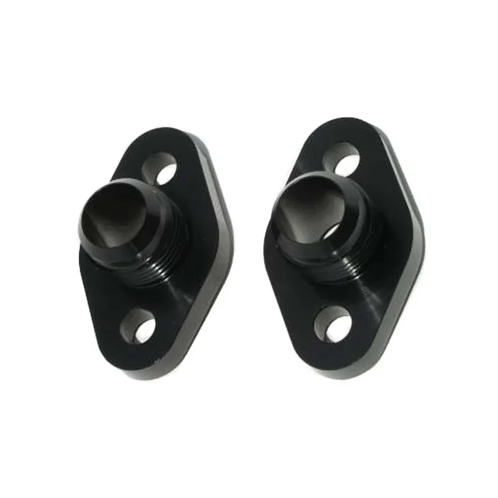 SBC #12 Water Pump Port Adapters – Black (2pk)