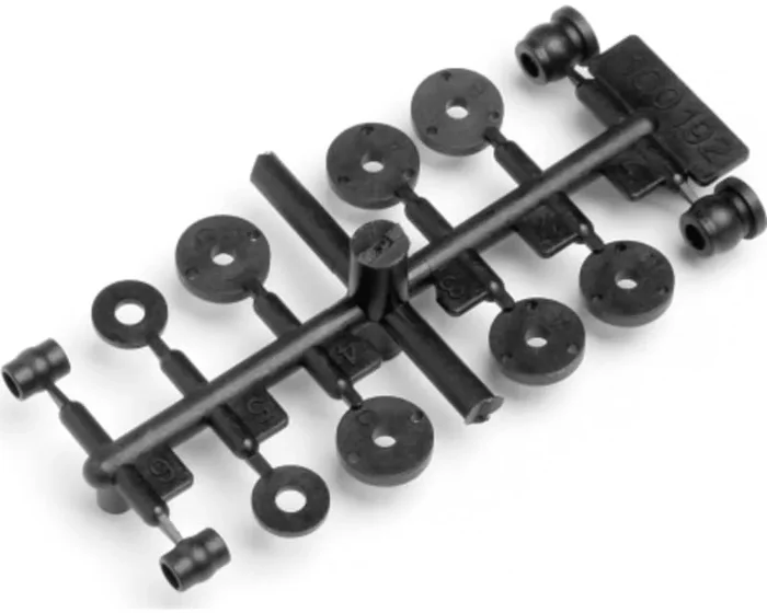 Shock Piston & Ball Set Firestorm