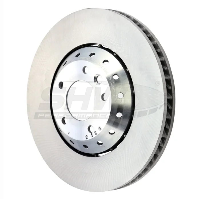 SHW 15-18 Porsche Cayenne GTS w/19in Wheel w/o Ceramics Left Frt Smooth LW Brake Rotor (95835140350)32.3 lb