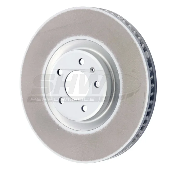 SHW 20-21 Porsche Macan GTS 2.9L Right Front Smooth Monobloc Brake Rotor (95B615302AA)