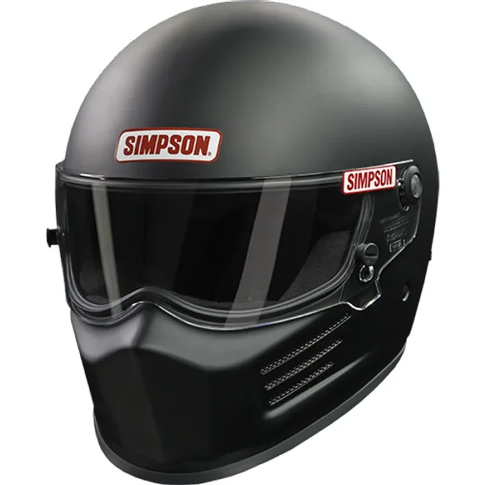 Simpson Safety Helmet Bandit X-Large Flat Black SA2020