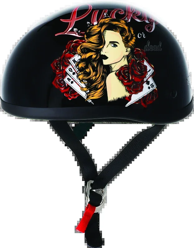Skid Lids Lucky Lady Original Helmet – Medium