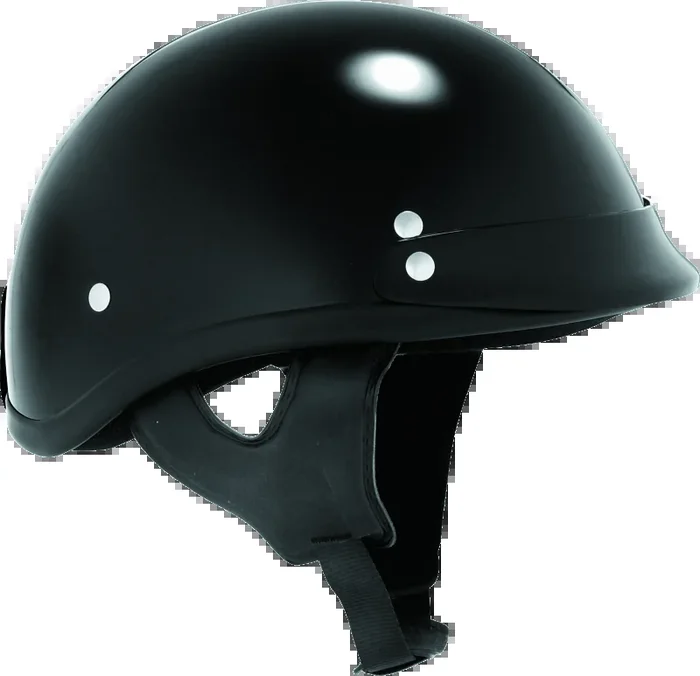 Skid Lids Traditional Helmet Black – XL2.7 lb