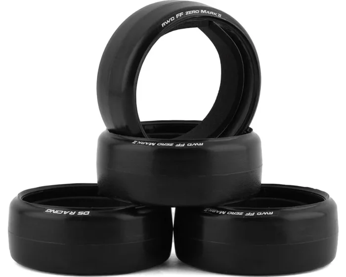 Slick Drift Tires (4) (RWD FF Zero Mark II) (RWD FF Zero Mark II